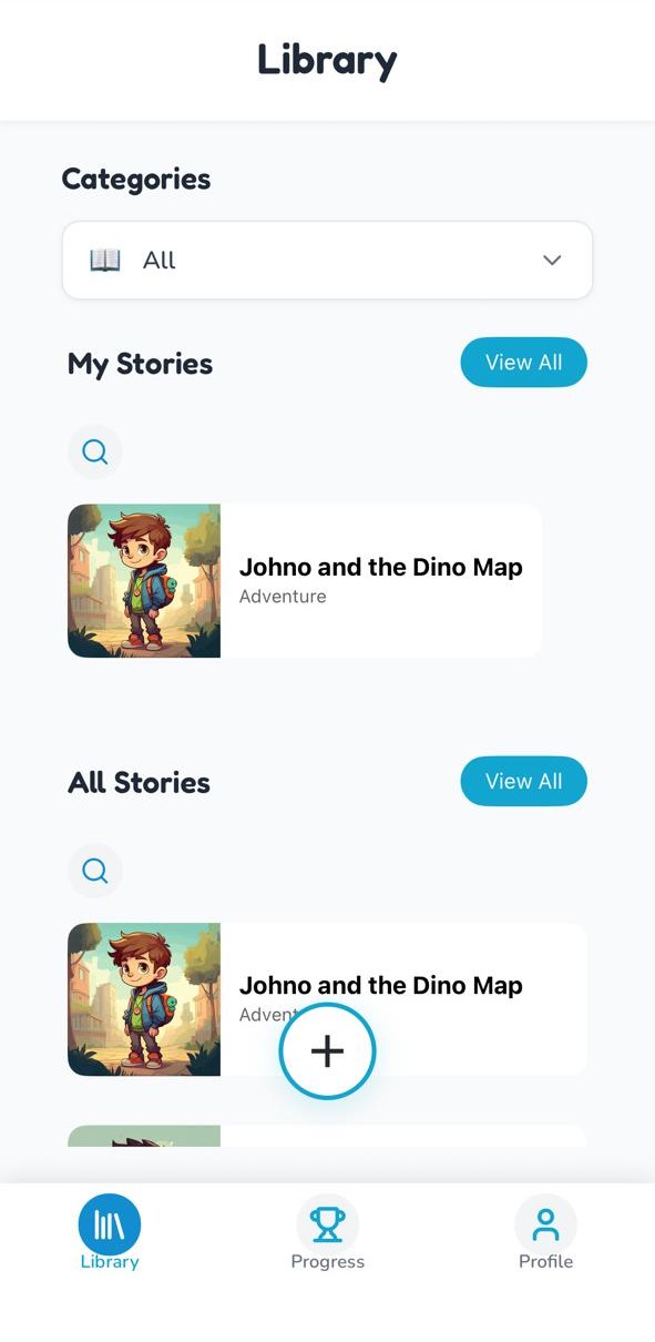 Loomic App Home Screen